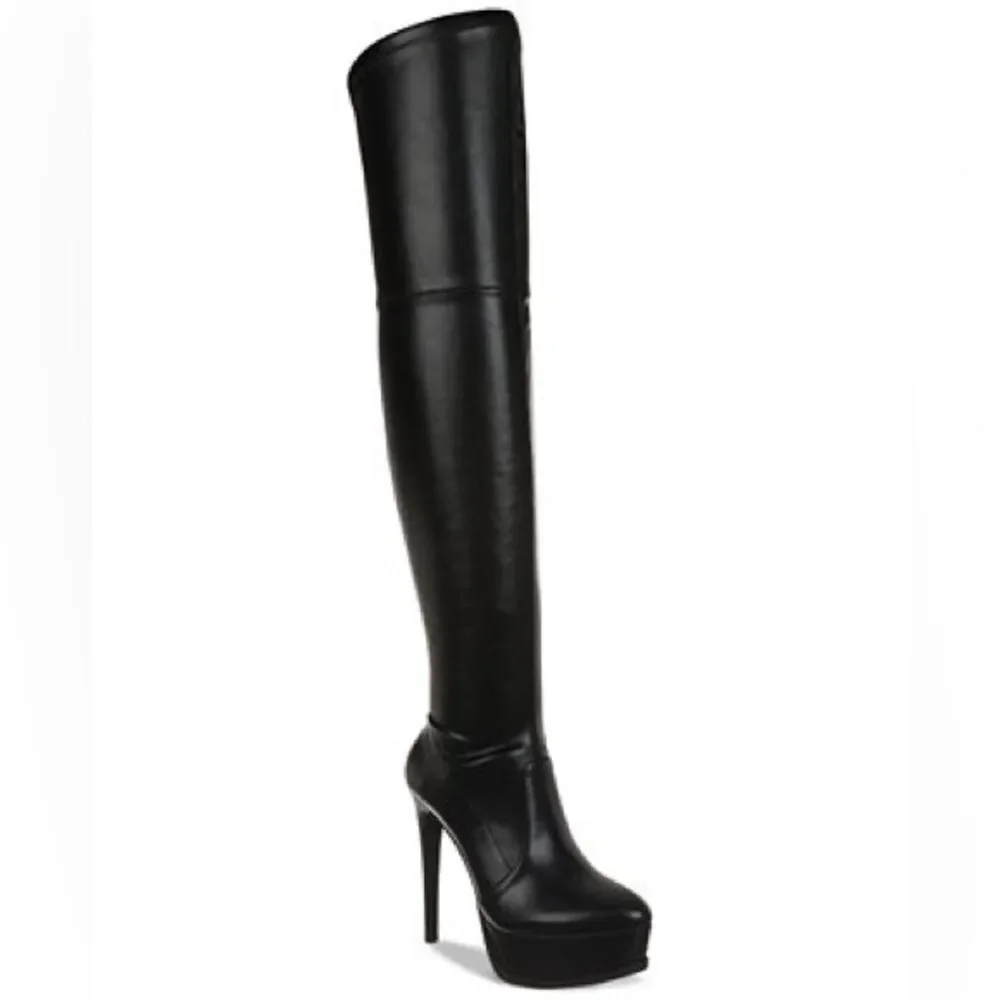 NWB Thalia Sodi Women's Silena Over-The-Knee Platform Boots 9